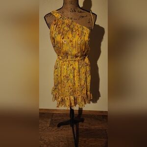 Alexis Yellow Floral Dress